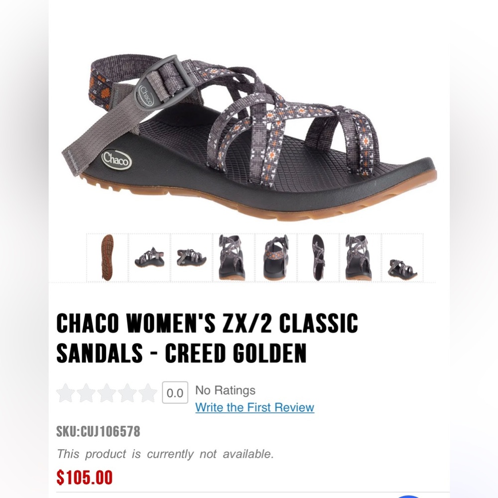 Chaco women’s ZX/2 sandals - size 8